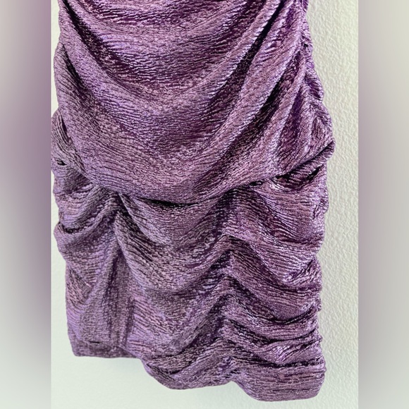 ARDEN B dress size XS shiny purple - Picture 8 of 13